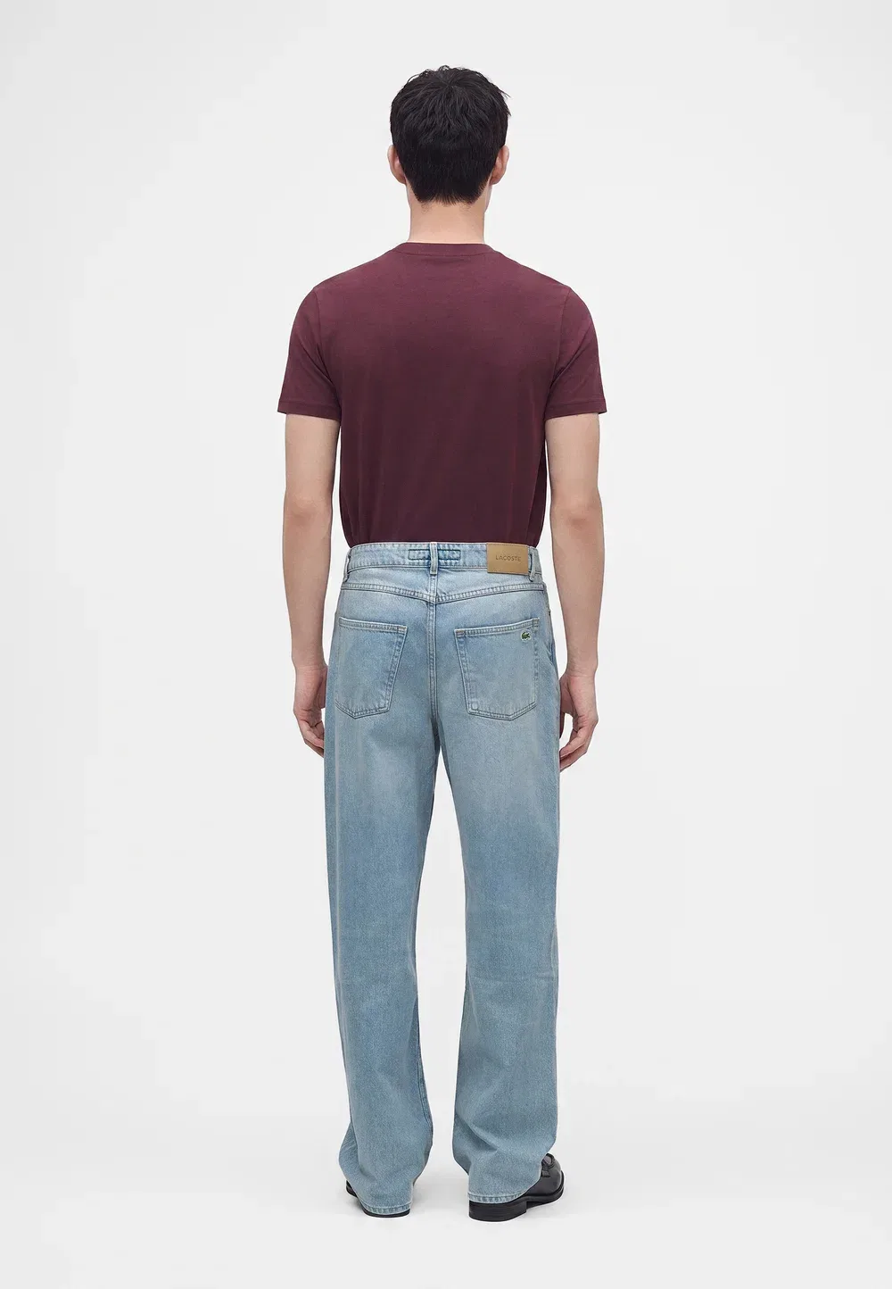 Свободные джинсы Lacoste, Washed Bleach — фото 3