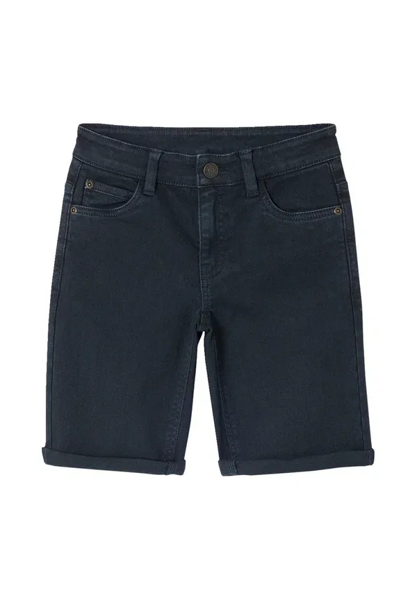 Шорты хлопковые Bermudas 5-pocket-form, Vertbaudet, Marine, морской — фото 4