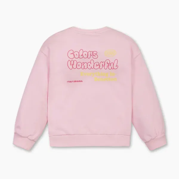 Свитшот с графическим принтом, Benettonkids, разноцветный — фото 3