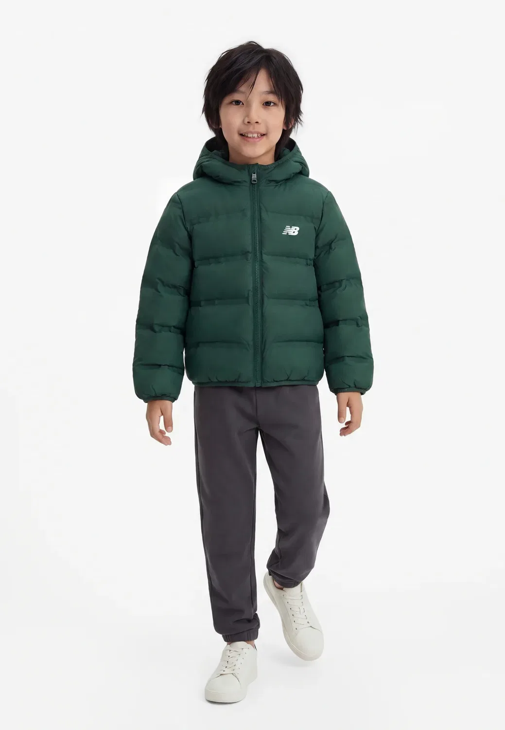 Стеганая куртка Бонда - зимняя куртка New Balance, Nordic Green