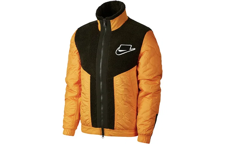 Мужская куртка-пуховик Nike, Kumquat Yellow