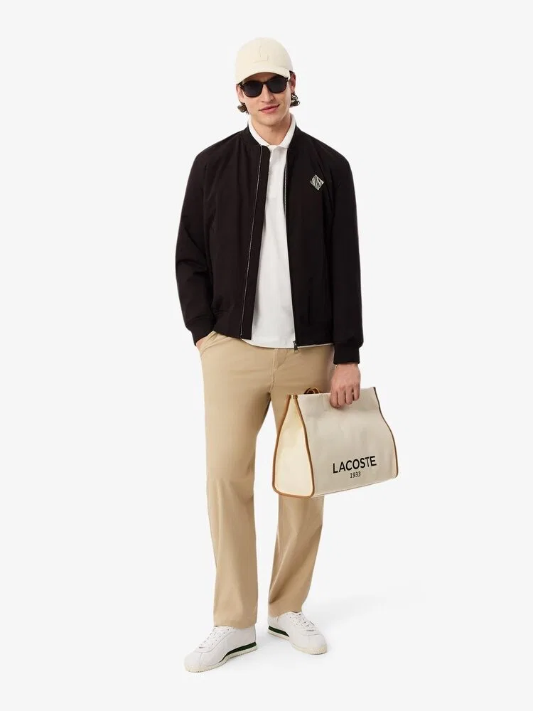 Чиносы джоггеры Commuter LACOSTE, Beige — фото 4