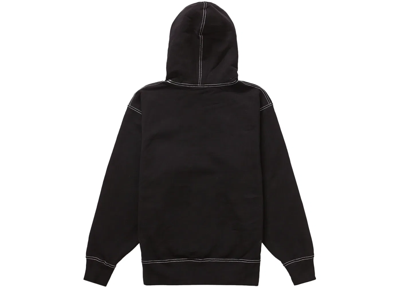 Мужской худи с принтом Supreme Sweatshirt (SS23), Black — фото 2