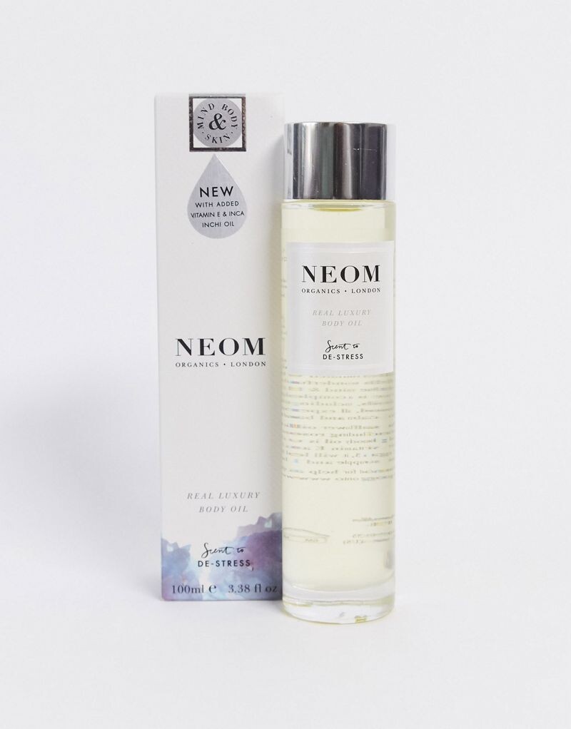 

NEOM Real Luxury Витаминное масло для тела с лавандой, розовым деревом и жасмином, 100 мл