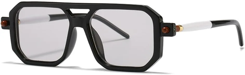 

Солнцезащитные очки UV400 - Панк, большие оправы, градиентная расцветка, для женщин и мужчин, для бега и занятий спортом на открытом воздухе generic, Black-lightgray