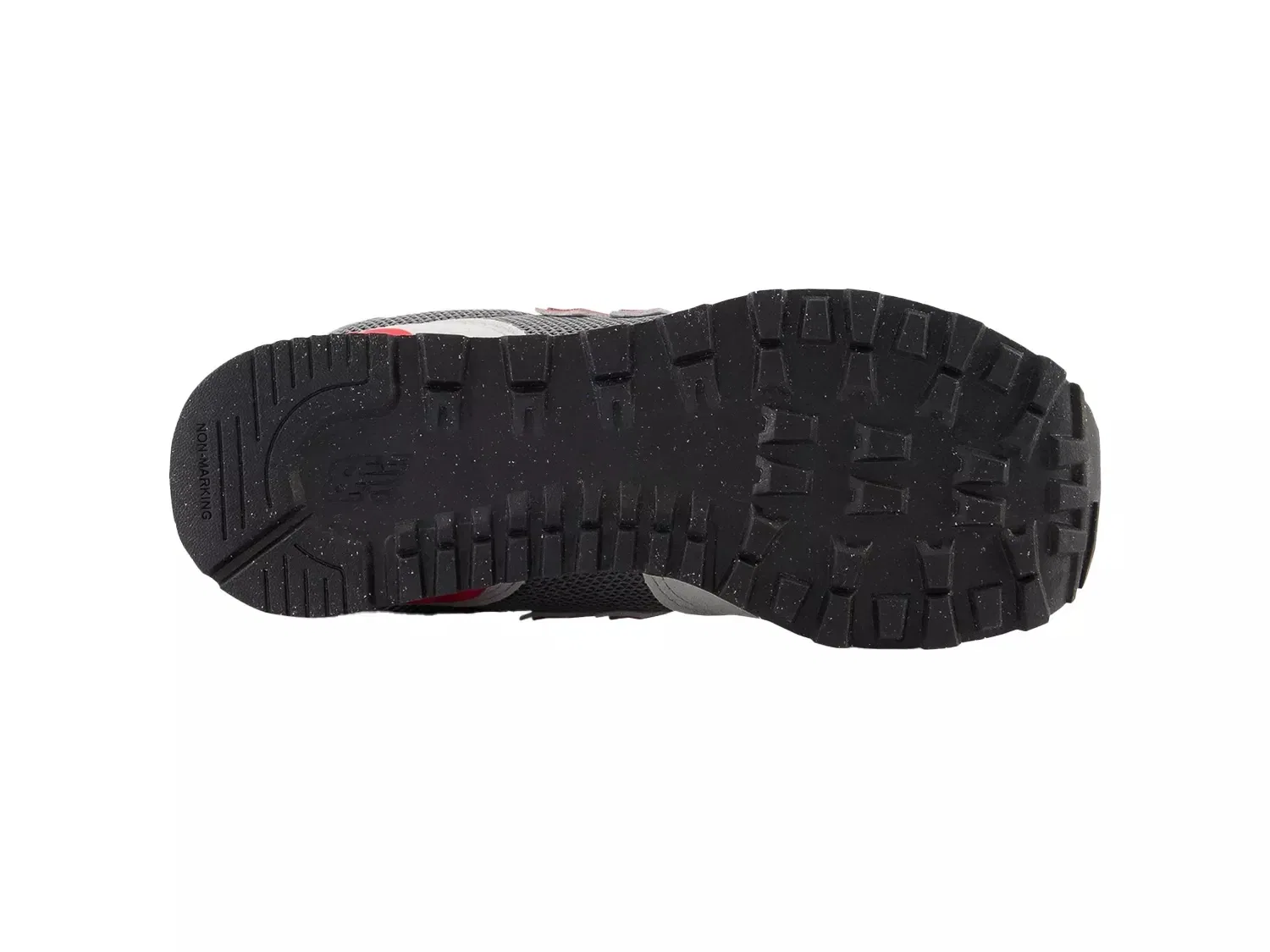 Кроссовки 515 v3 для мальчиков, серые/красные, New Balance — фото 4