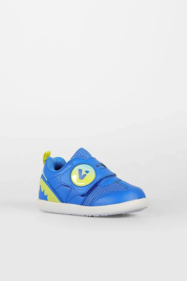 Детские спортивные туфли для мальчиков с липучкой Vicco, Saks Blue — фото 2