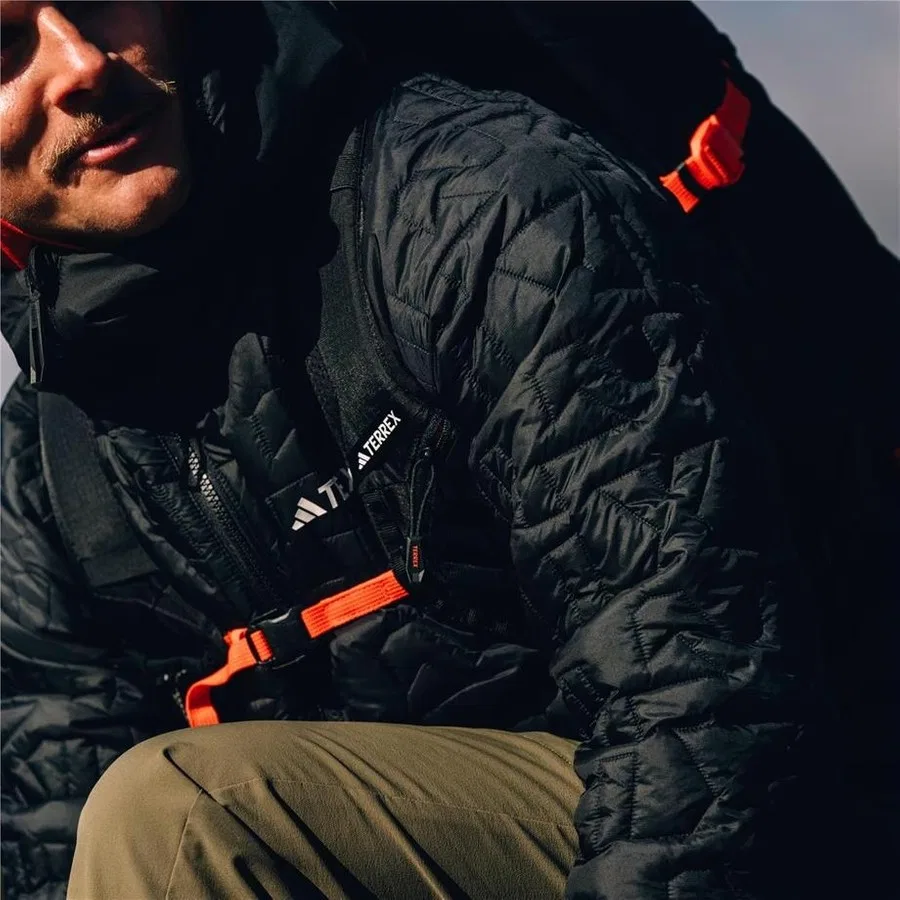 Куртка спортивная мужская с принтом Xpr Lf Ho Jkt adidas, Разноцветный — фото 3