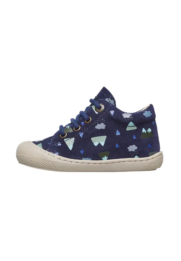 Ботинки с принтом Baby shoes Naturino, Marineblau, синий