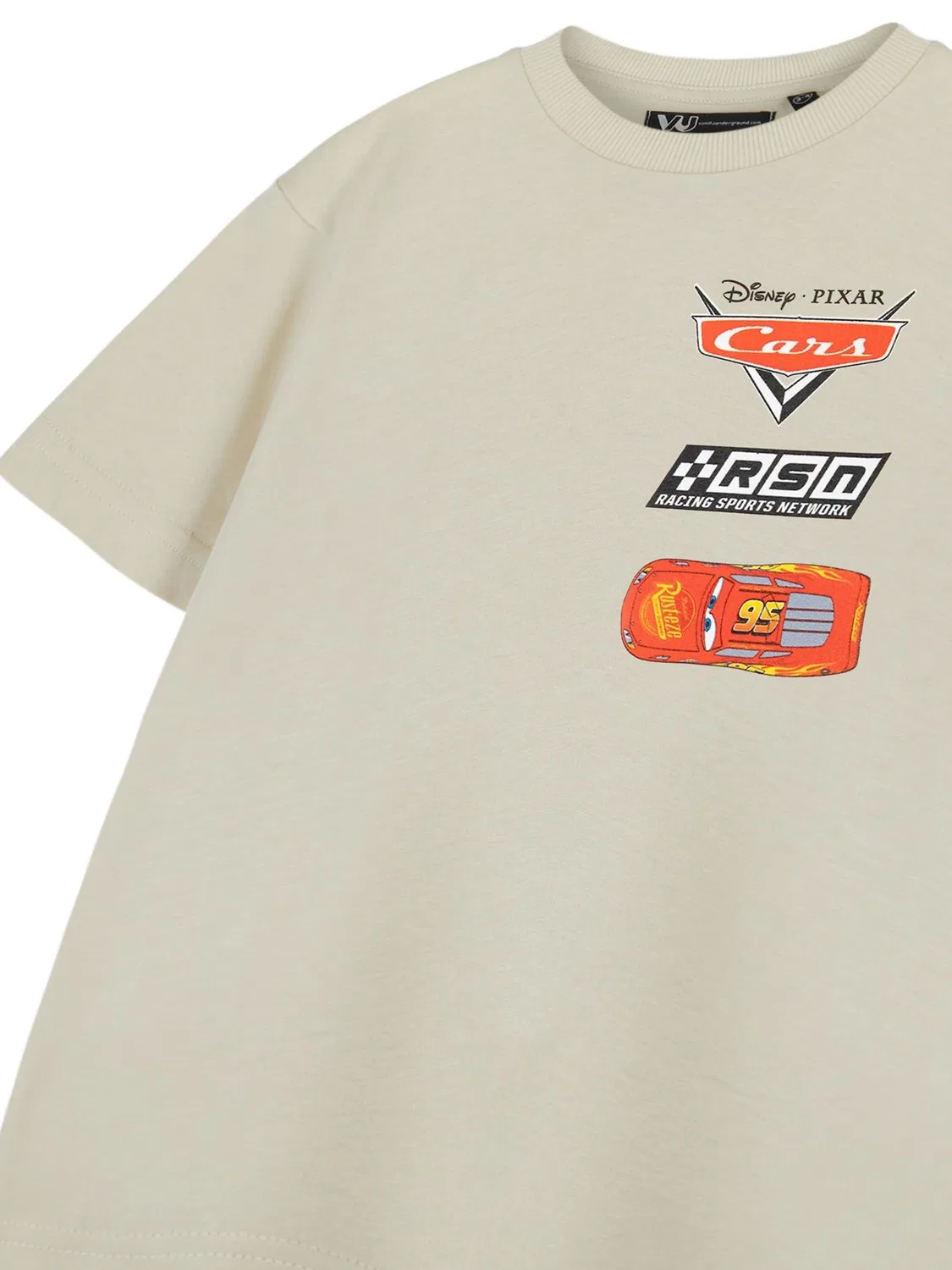 Футболка с принтом Disney Cars Vanilla Underground, коричневый — фото 3