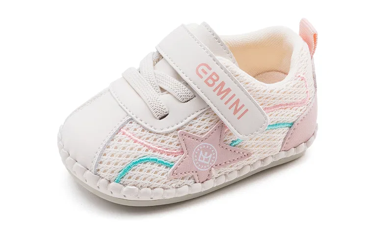 Детские кроссовки для первых шагов Lightweight Cushioning EBMINI, Beige Blue — фото 4