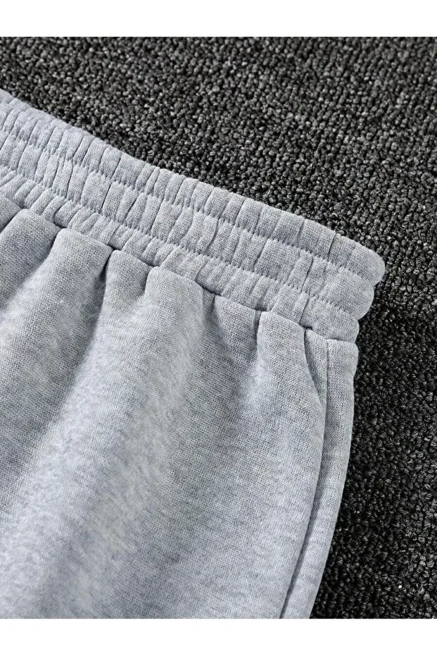 Детские спортивные штаны для мальчиков утепленные Famel, Black Gray — фото 2