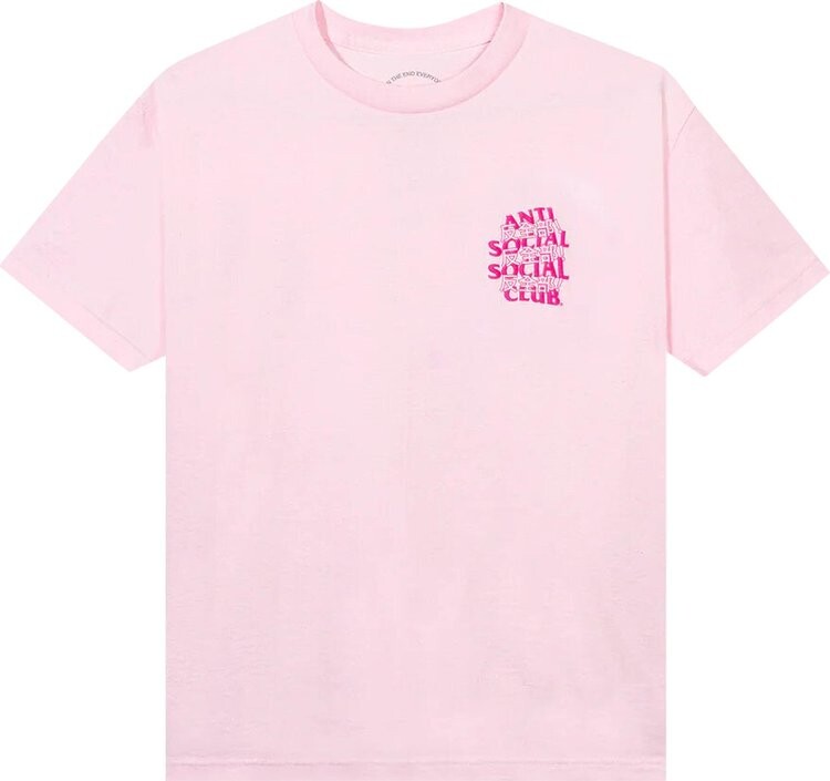 

Футболка Anti Social Social Club Kaburosai Tee 'Pink', розовый