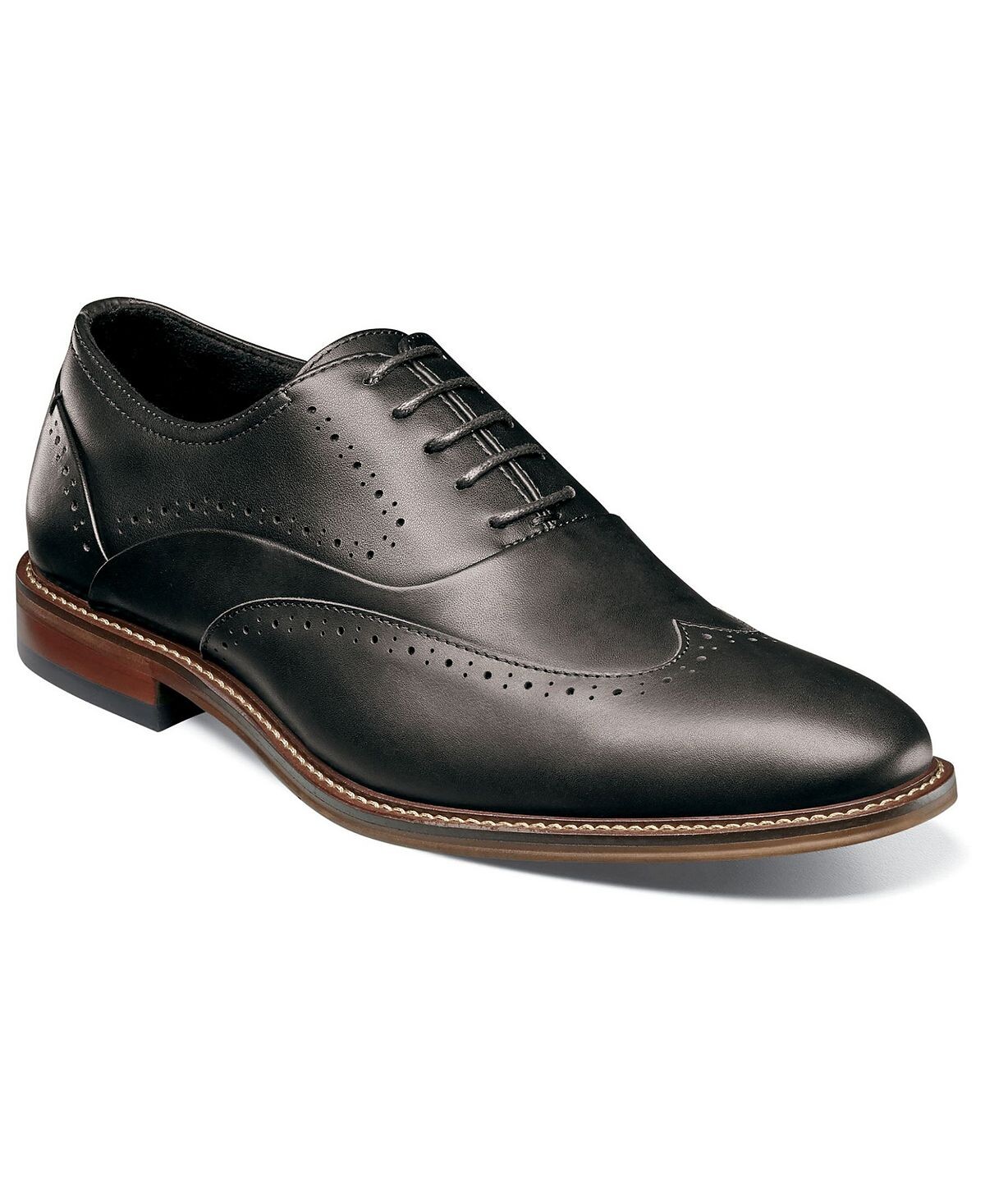 

Мужские оксфорды macarthur wingtip Stacy Adams, черный