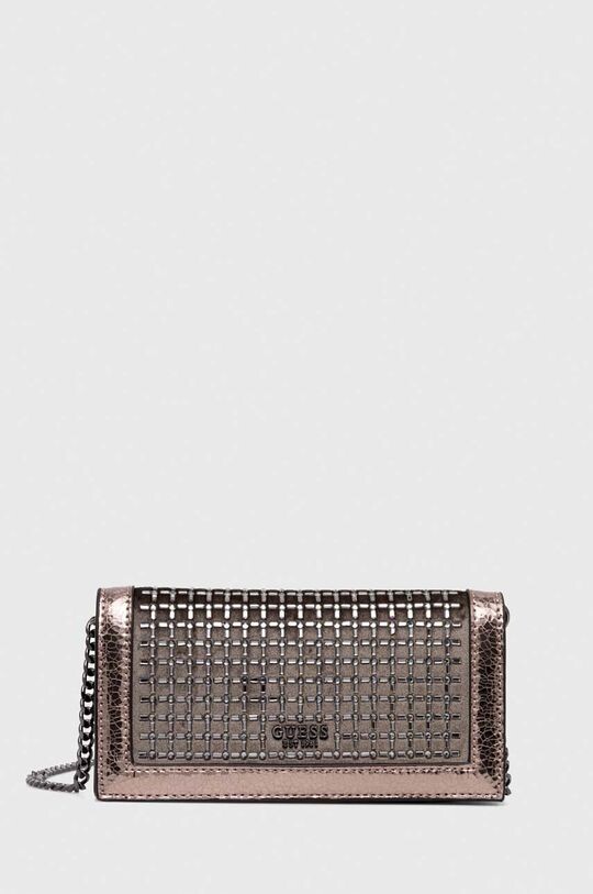 

Угадай клатч Guess, серебро