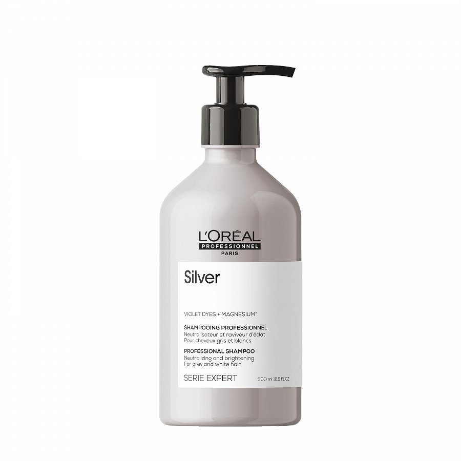 

Шампунь для коррекции оттенка светлых волос silver shampoo L′Oréal Professionnel Paris, 500 мл