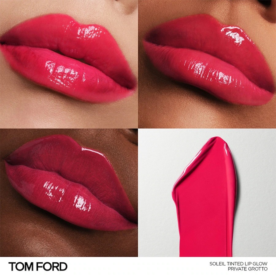 Оттеночный блеск для губ Tom Ford Soleil, private grotto, 6 мл — фото 3