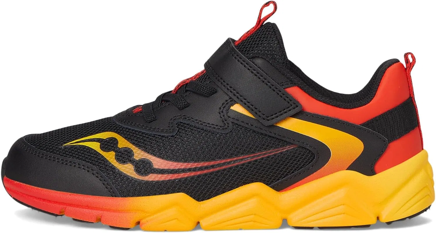 Детские кроссовки для мальчиков Flash Le Saucony, Black/Red — фото 4