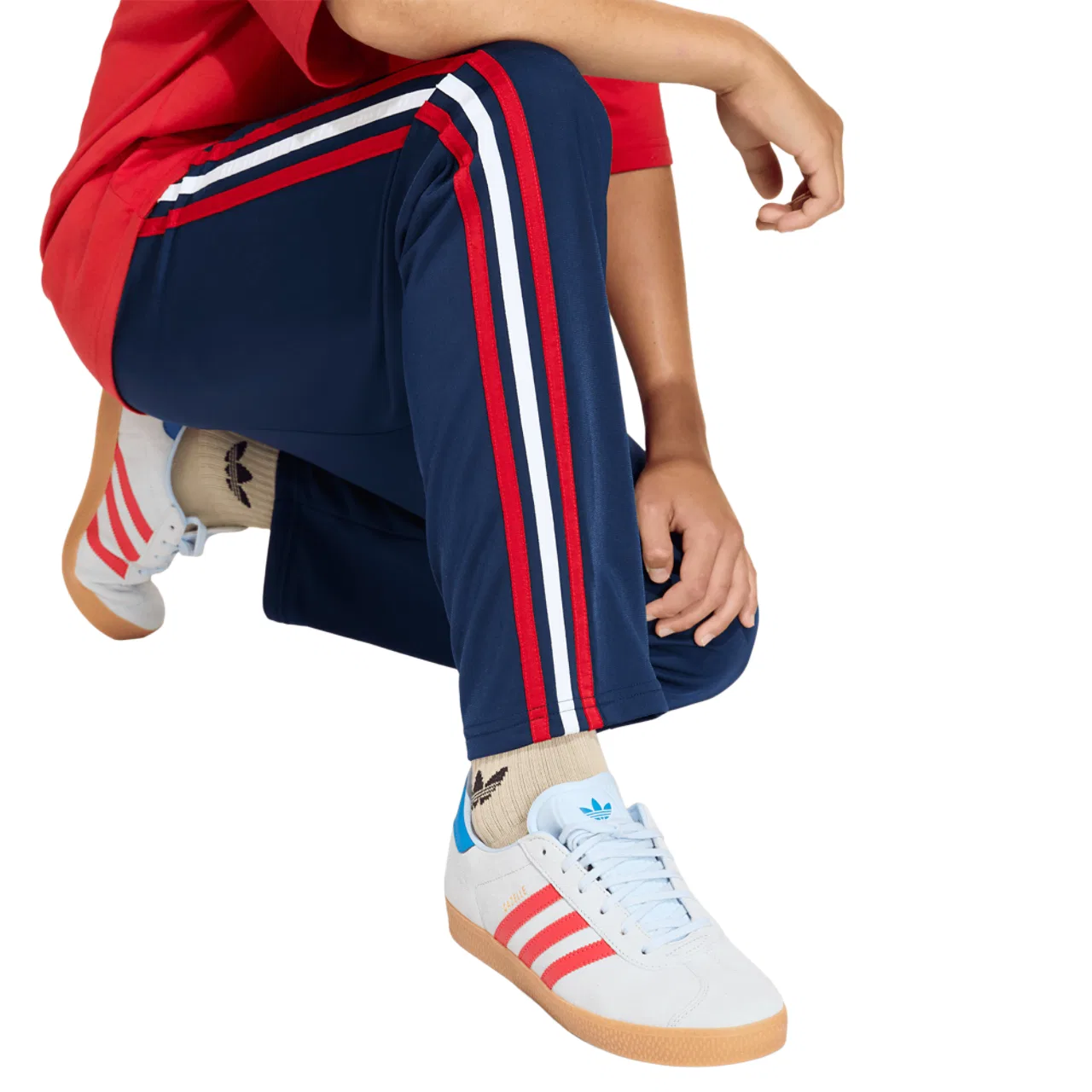 Спортивные брюки для мальчиков Firebird Adidas, цвет Night Indigo/Dark Football Gold — фото 3
