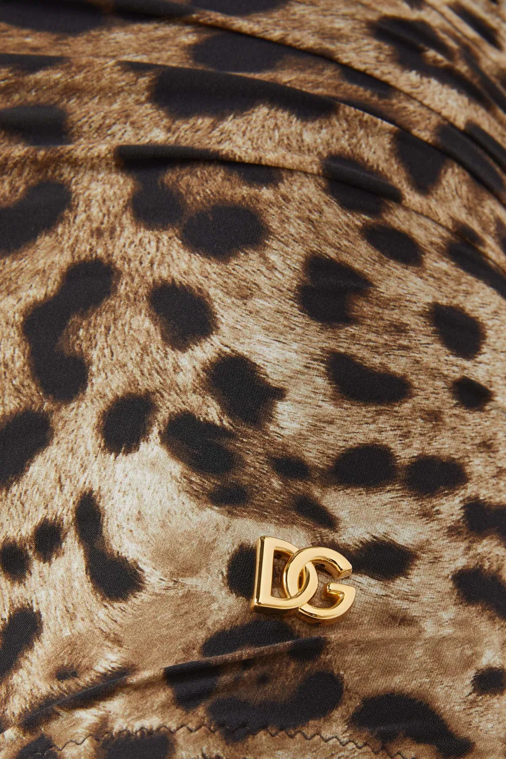 Купальник слитный с леопардовым принтом Dolce & Gabbana — фото 4
