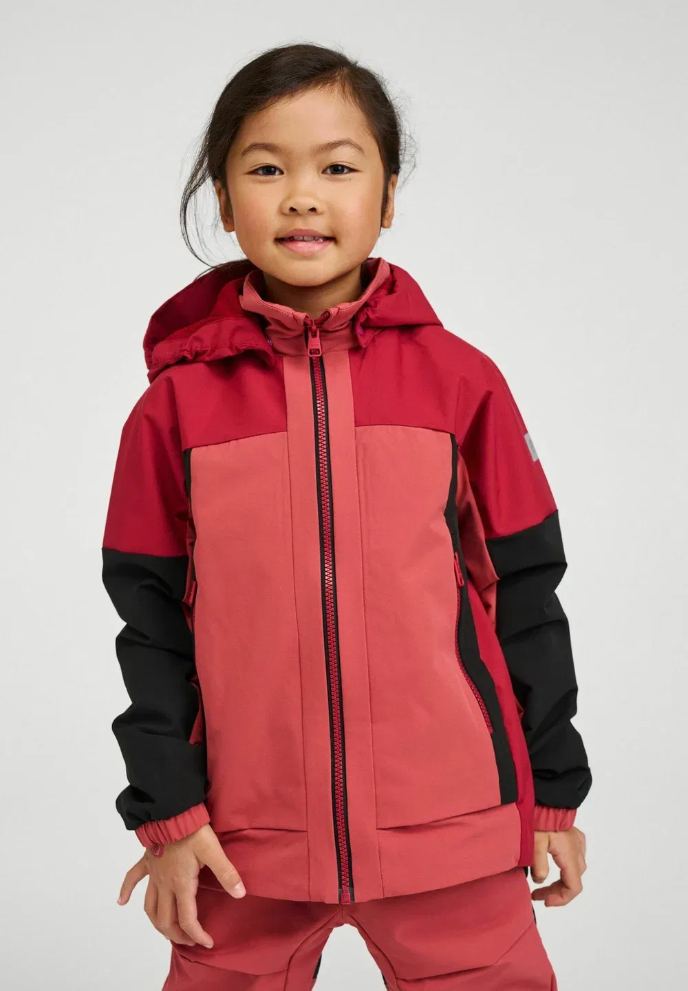 Куртка унисекс - куртка из софтшелла Reima, Cranberry