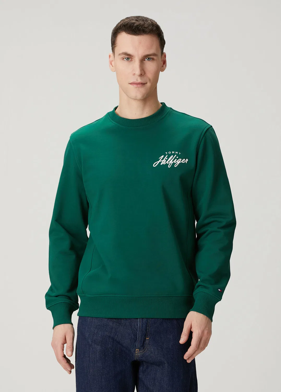 Свитшот Regular Fit Tommy Hilfiger, green