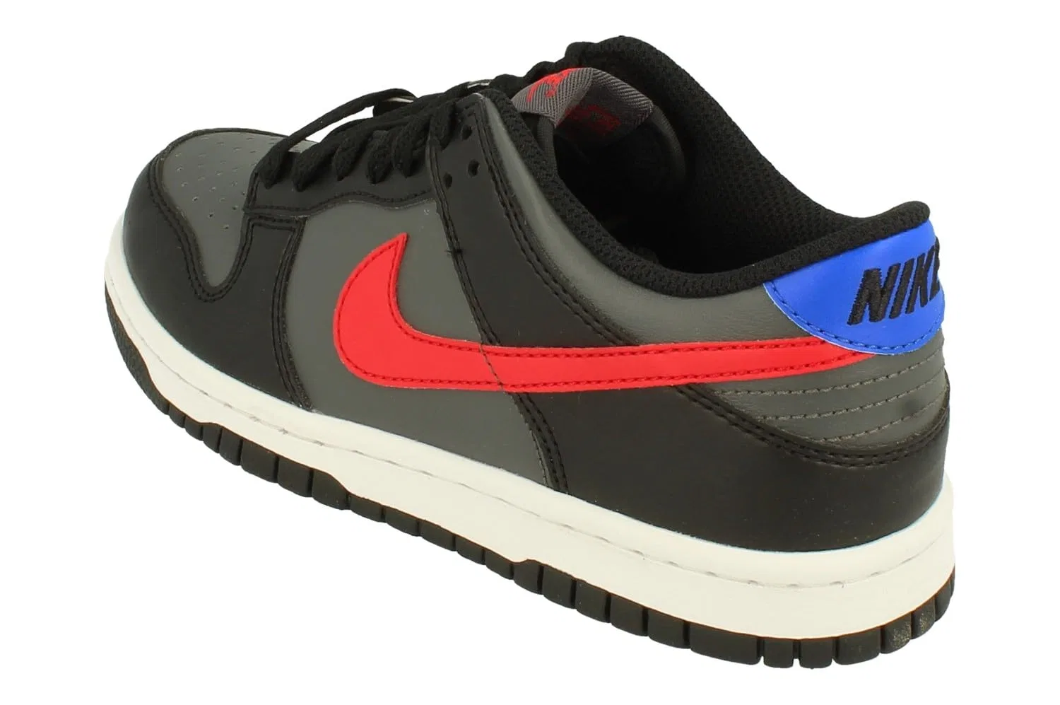 Детские кроссовки для мальчиков с принтом NIKE Dunk Low Fv0373 NIKE, Black — фото 2