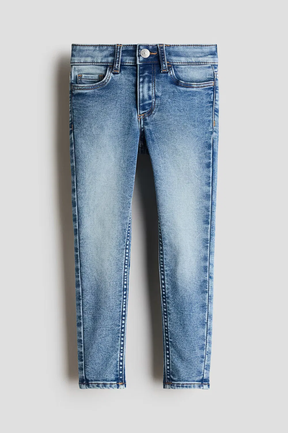 Супермягкие джинсы-скинни H&M, Denim Blue