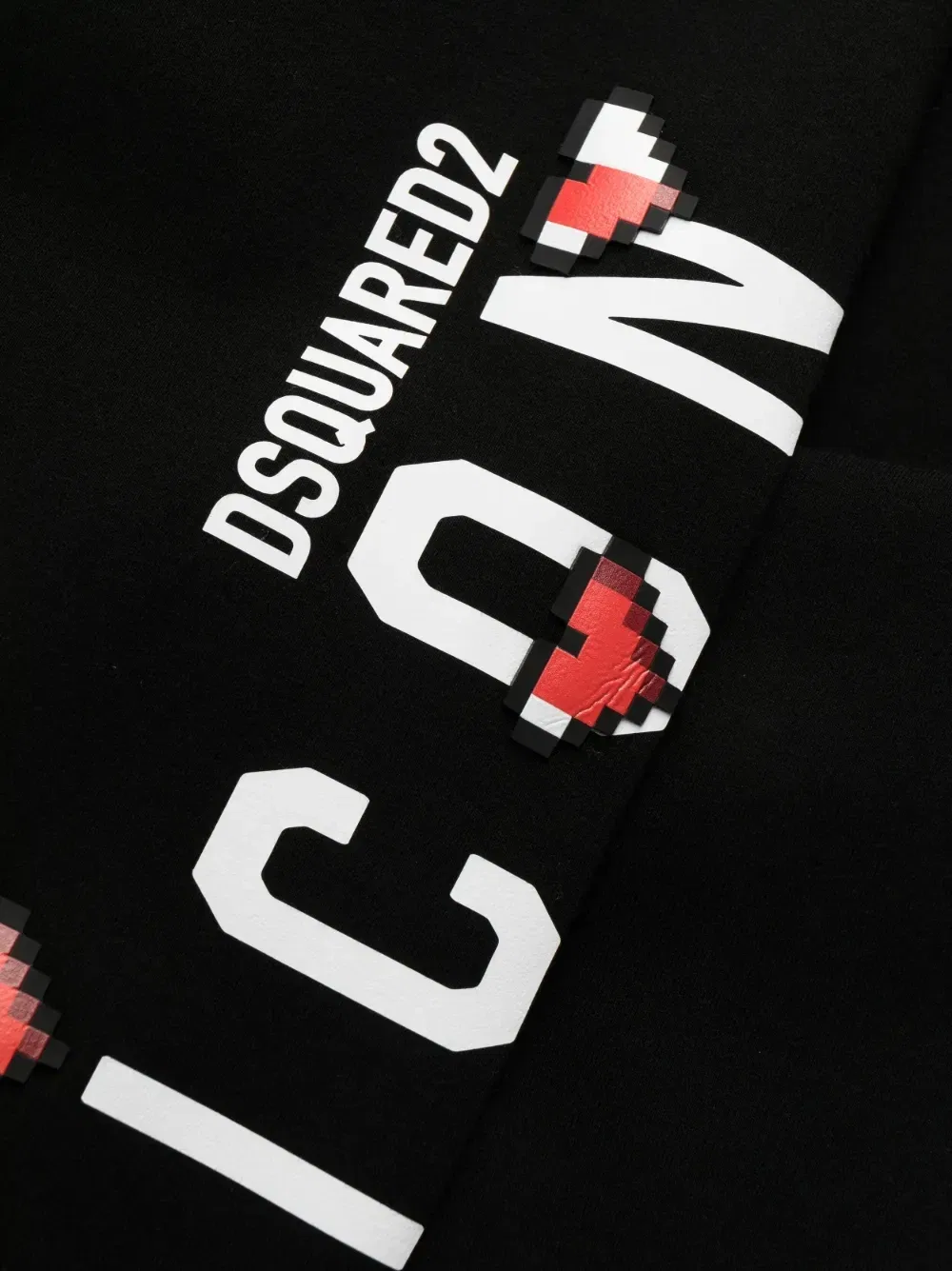Шорты с принтом Icon из коллаборации с Pac-Man Dsquared2, черный — фото 3