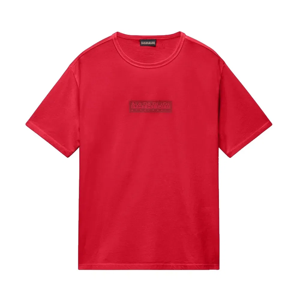 Футболка с коротким рукавом New Box Logo Napapijri, красный