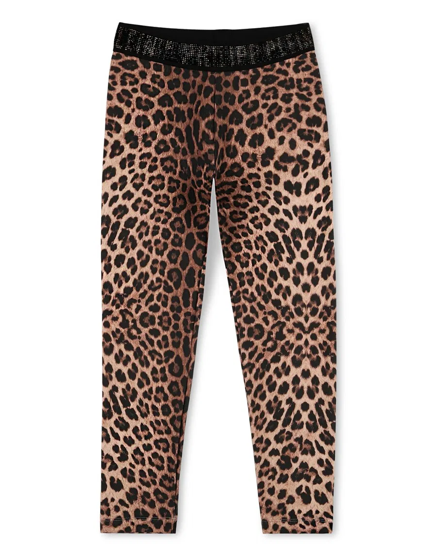 Узкие леггинсы Philipp Plein цвета экрю
