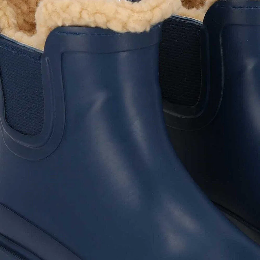 Детские резиновые сапоги Chelsea с искусственным мехом Xq Footwear, Gletscherblau — фото 3