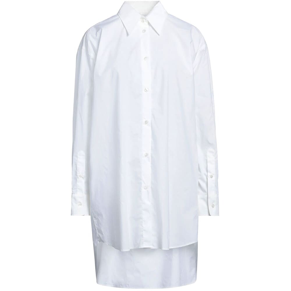 

Рубашка MM6 Maison Margiela Solid Color, белый