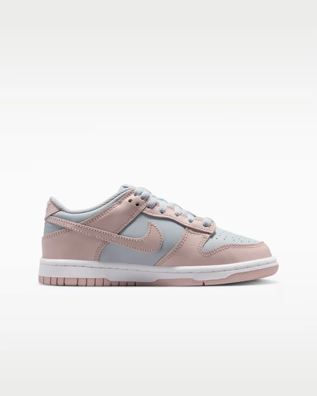 Кроссовки для детей постарше Nike Dunk Low, Aura/White/Silt Red — фото 3