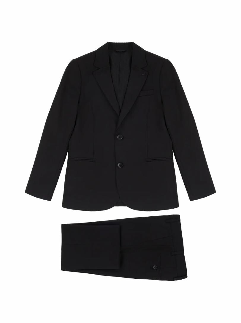 

Шерстяной костюм EMPORIO ARMANI, черный