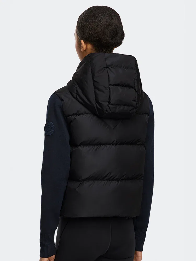 Жакет CANADA GOOSE Hybrid Wide Quilted Knit Hoody, Dark Gray — фото 2