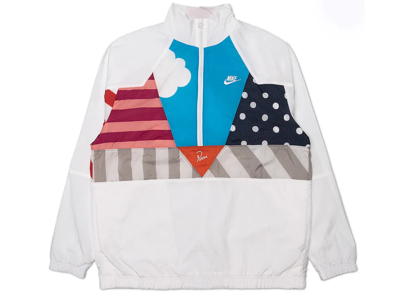 Мужской спортивный костюм с длинным рукавом Nike x Parra Tracksuit, White