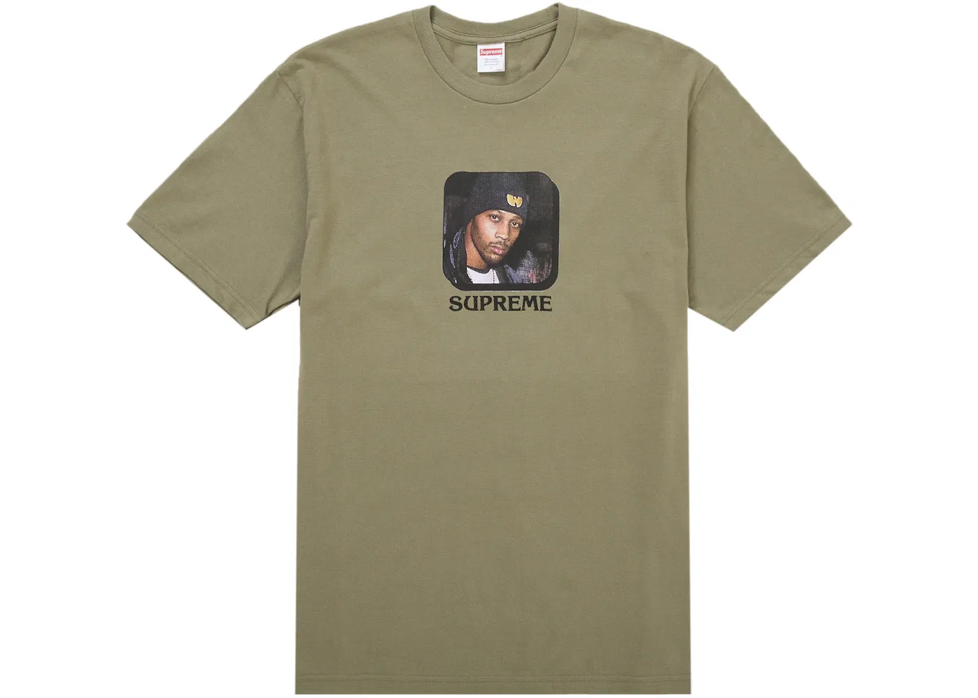 Мужская футболка с принтом RZA Supreme, Light Olive