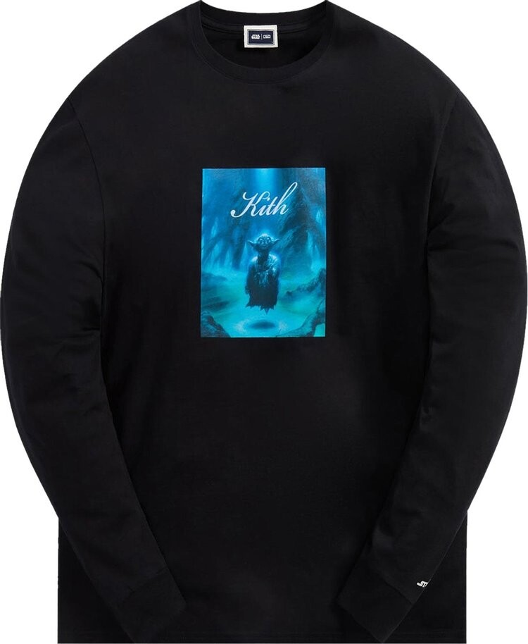 

Лонгслив Kith For Star Wars Do Or Do Not Long-Sleeve Tee 'Black', черный