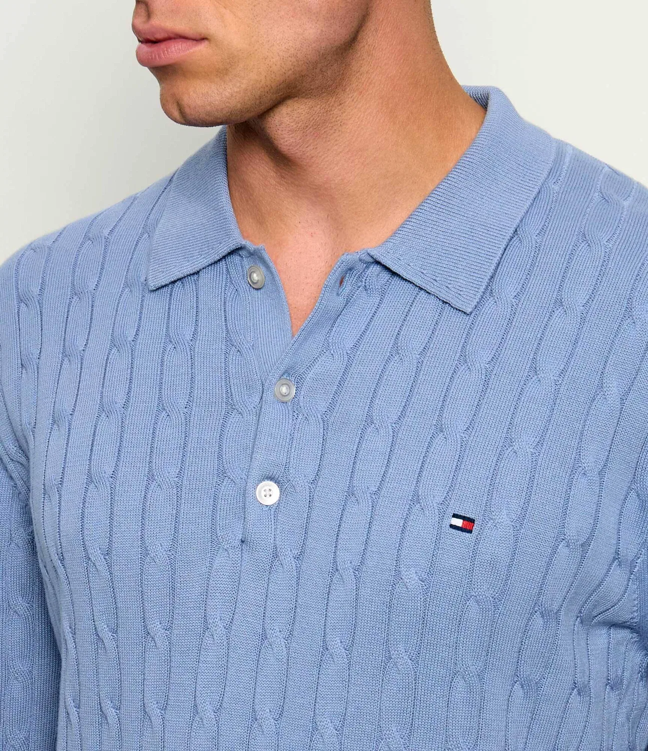 Свитер с молнией Tommy Hilfiger, Blu — фото 4