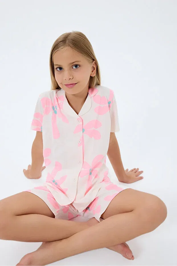 Детский комплект шорт для девочек хлопковый Rolypoly, Nude Color