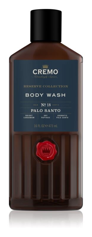 

Бодрящий гель для душа Cremo Reserve Collection Palo Santo
