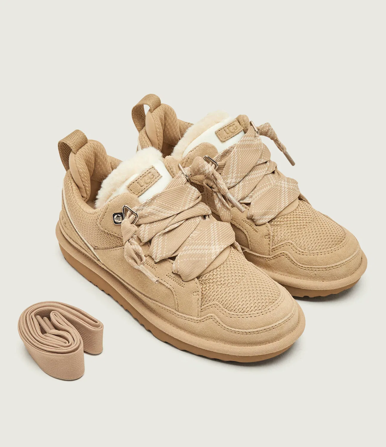 Кроссовки Ugg, бежевый — фото 3