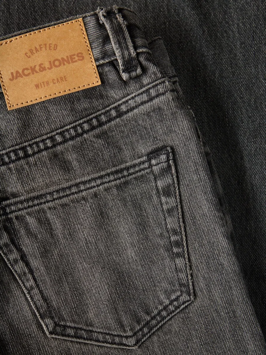 Джинсы Jack & Jones Junior Baggy Jeans 'JJIAlex JJCooper' из черного денима — фото 3