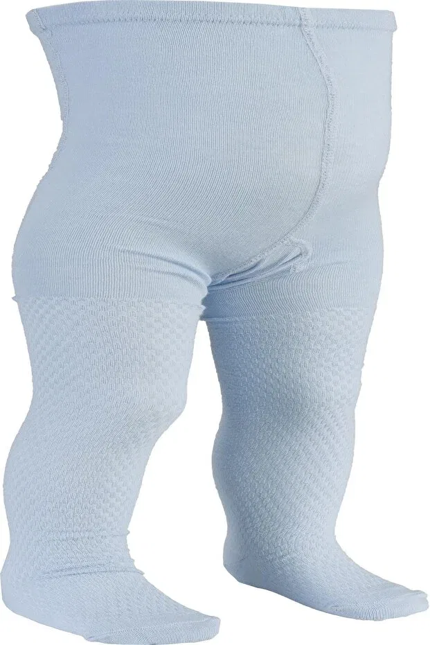 Детские колготки для девочек хлопковые Basics Bebeğime Çorap, Light Blue