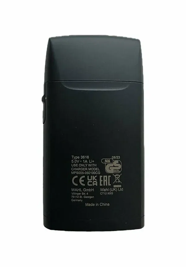Бритва с ультратонкой фольгой Super close shaver Wahl, Black — фото 2