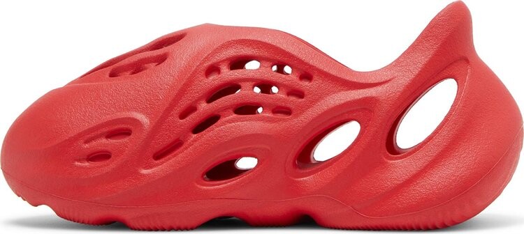 Кроссовки Adidas Yeezy Foam Runner Kids 'Vermilion', красный — фото 4