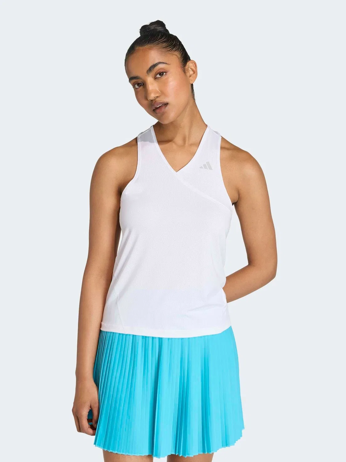 Топ теннисный Club Tennis Climàcool V-Neck adidas, белый