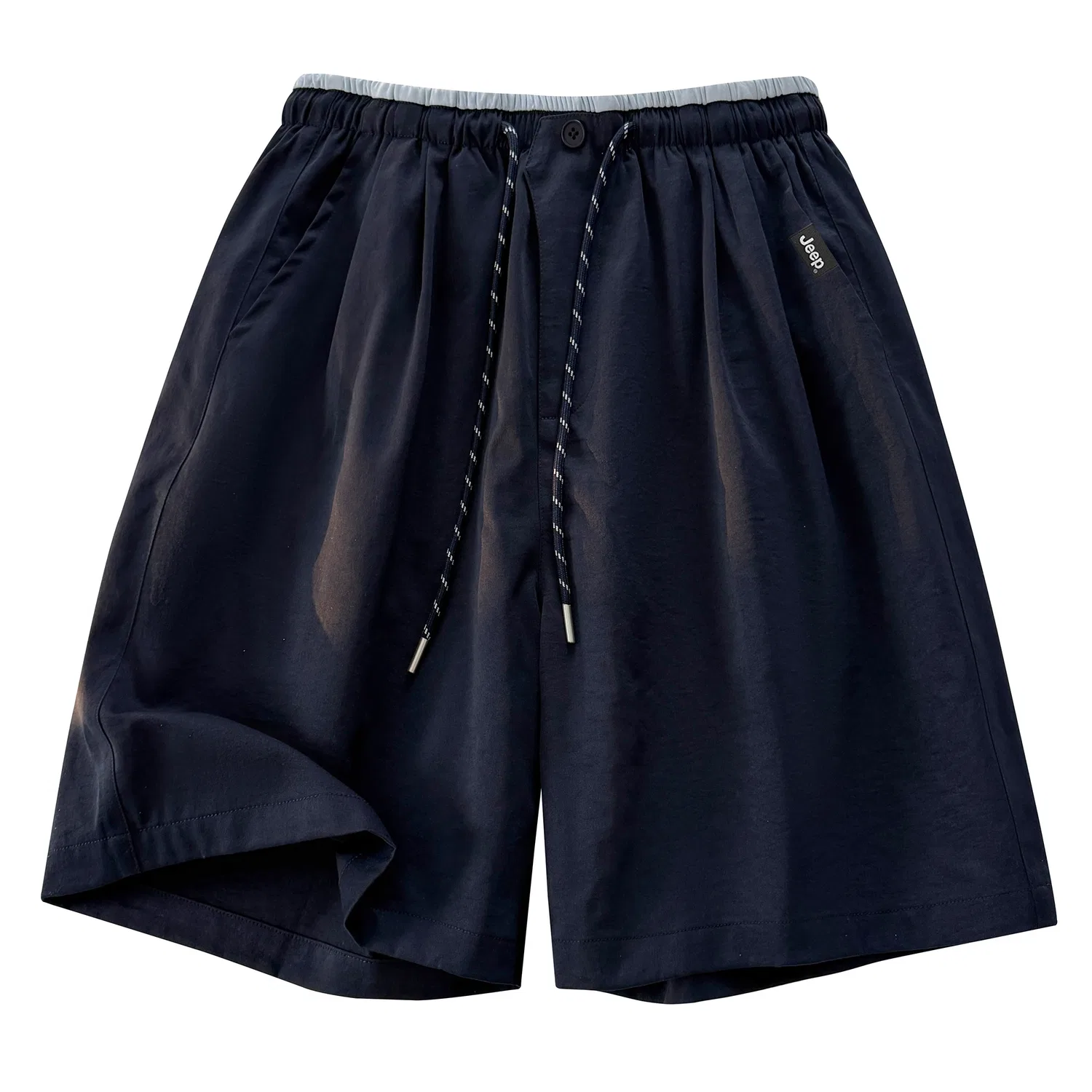 Детские шорты повседневные с брендом Jeep, Navy Blue