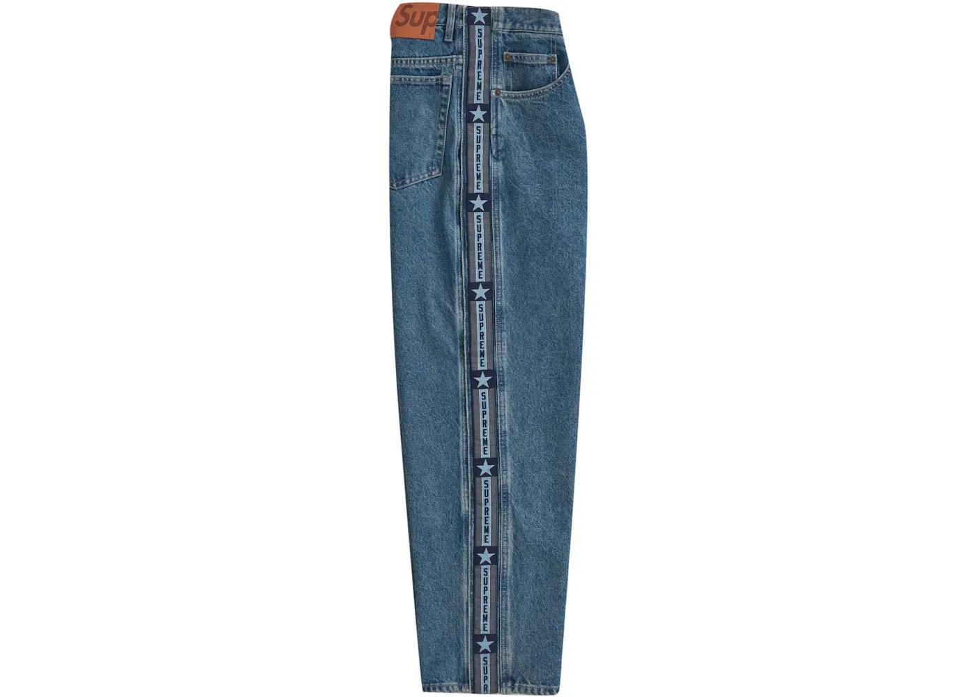 Мужские джинсы свободного кроя Supreme Jean, Washed Blue — фото 3